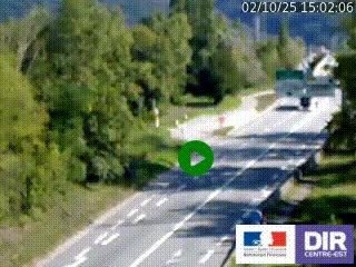 <h2>Webcam info trafic à proximité de Vizille sur la N85, au niveau du point de vue du Saut du Moine à Champagnier</h2>
