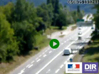<h2>Webcam info trafic à proximité de Vizille sur la N85, au niveau du point de vue du Saut du Moine à Champagnier</h2>