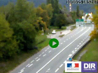 <h2>Webcam info trafic à proximité de Vizille sur la N85, au niveau du point de vue du Saut du Moine à Champagnier</h2>