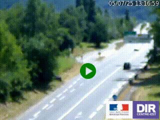 Webcam info trafic à proximité de Vizille sur la N85, au niveau du point de vue du Saut du Moine à Champagnier