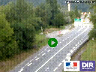 <h2>Webcam info trafic à proximité de Vizille sur la N85, au niveau du point de vue du Saut du Moine à Champagnier</h2>