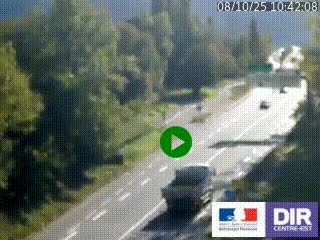 <h2>Webcam info trafic à proximité de Vizille sur la N85, au niveau du point de vue du Saut du Moine à Champagnier</h2>