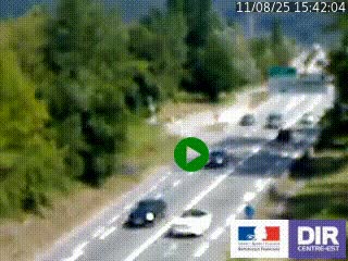 <h2>Webcam info trafic à proximité de Vizille sur la N85, au niveau du point de vue du Saut du Moine à Champagnier</h2>