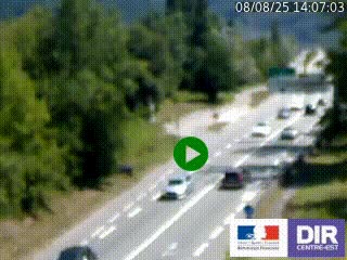 Webcam info trafic à proximité de Vizille sur la N85, au niveau du point de vue du Saut du Moine à Champagnier