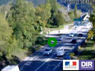 <h2>Webcam info trafic à proximité de Vizille sur la N85, au niveau du point de vue du Saut du Moine à Champagnier</h2>