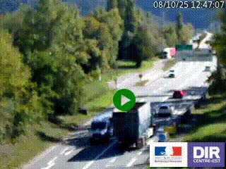 <h2>Webcam info trafic à proximité de Vizille sur la N85, au niveau du point de vue du Saut du Moine à Champagnier</h2>