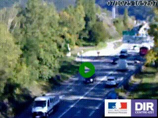<h2>Webcam info trafic à proximité de Vizille sur la N85, au niveau du point de vue du Saut du Moine à Champagnier</h2>
