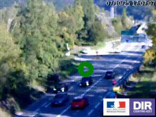 <h2>Webcam info trafic à proximité de Vizille sur la N85, au niveau du point de vue du Saut du Moine à Champagnier</h2>