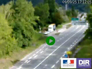 <h2>Webcam info trafic à proximité de Vizille sur la N85, au niveau du point de vue du Saut du Moine à Champagnier</h2>