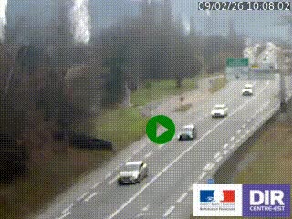 Webcam info trafic à proximité de Vizille sur la N85, au niveau du point de vue du Saut du Moine à Champagnier