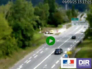 <h2>Webcam info trafic à proximité de Vizille sur la N85, au niveau du point de vue du Saut du Moine à Champagnier</h2>