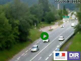 <h2>Webcam info trafic à proximité de Vizille sur la N85, au niveau du point de vue du Saut du Moine à Champagnier</h2>
