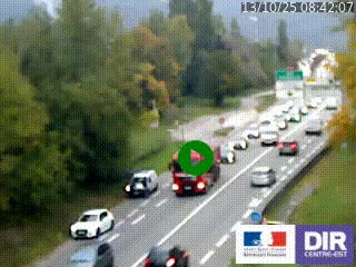 <h2>Webcam info trafic à proximité de Vizille sur la N85, au niveau du point de vue du Saut du Moine à Champagnier</h2>