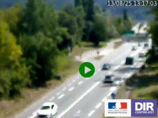 <h2>Webcam info trafic à proximité de Vizille sur la N85, au niveau du point de vue du Saut du Moine à Champagnier</h2>