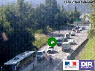 <h2>Webcam info trafic à proximité de Vizille sur la N85, au niveau du point de vue du Saut du Moine à Champagnier</h2>