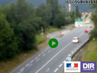 Webcam info trafic à proximité de Vizille sur la N85, au niveau du point de vue du Saut du Moine à Champagnier