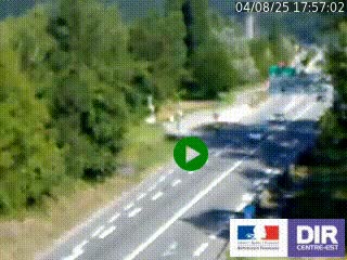 Webcam info trafic à proximité de Vizille sur la N85, au niveau du point de vue du Saut du Moine à Champagnier