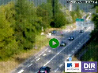 Webcam info trafic à proximité de Vizille sur la N85, au niveau du point de vue du Saut du Moine à Champagnier