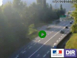 Webcam info trafic à proximité de Vizille sur la N85, au niveau du point de vue du Saut du Moine à Champagnier