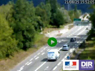 Webcam info trafic à proximité de Vizille sur la N85, au niveau du point de vue du Saut du Moine à Champagnier