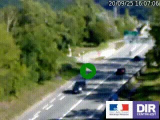 Webcam info trafic à proximité de Vizille sur la N85, au niveau du point de vue du Saut du Moine à Champagnier