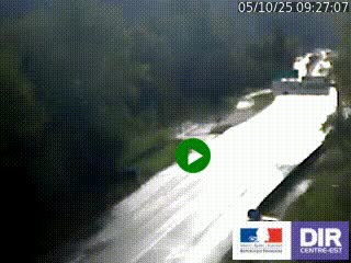 Webcam info trafic à proximité de Vizille sur la N85, au niveau du point de vue du Saut du Moine à Champagnier