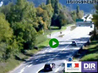 Webcam info trafic à proximité de Vizille sur la N85, au niveau du point de vue du Saut du Moine à Champagnier