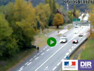 Webcam info trafic à proximité de Vizille sur la N85, au niveau du point de vue du Saut du Moine à Champagnier