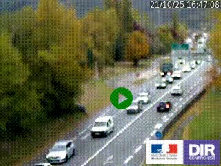 Webcam info trafic à proximité de Vizille sur la N85, au niveau du point de vue du Saut du Moine à Champagnier