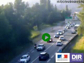<h2>Webcam info trafic à proximité de Vizille sur la N85, au niveau du point de vue du Saut du Moine à Champagnier</h2>