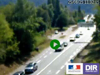<h2>Webcam info trafic à proximité de Vizille sur la N85, au niveau du point de vue du Saut du Moine à Champagnier</h2>