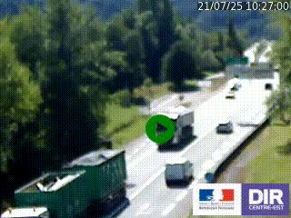 <h2>Webcam info trafic à proximité de Vizille sur la N85, au niveau du point de vue du Saut du Moine à Champagnier</h2>