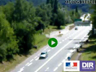 <h2>Webcam info trafic à proximité de Vizille sur la N85, au niveau du point de vue du Saut du Moine à Champagnier</h2>