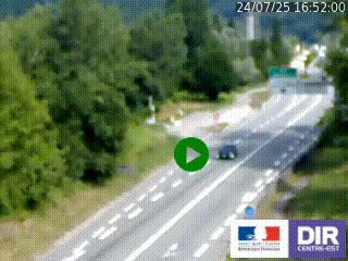 <h2>Webcam info trafic à proximité de Vizille sur la N85, au niveau du point de vue du Saut du Moine à Champagnier</h2>