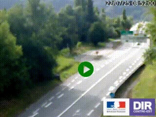 <h2>Webcam info trafic à proximité de Vizille sur la N85, au niveau du point de vue du Saut du Moine à Champagnier</h2>