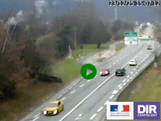 Webcam info trafic à proximité de Vizille sur la N85, au niveau du point de vue du Saut du Moine à Champagnier