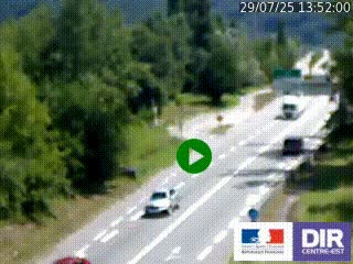 <h2>Webcam info trafic à proximité de Vizille sur la N85, au niveau du point de vue du Saut du Moine à Champagnier</h2>