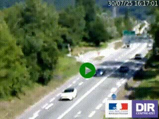 <h2>Webcam info trafic à proximité de Vizille sur la N85, au niveau du point de vue du Saut du Moine à Champagnier</h2>