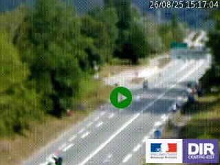 <h2>Webcam info trafic à proximité de Vizille sur la N85, au niveau du point de vue du Saut du Moine à Champagnier</h2>