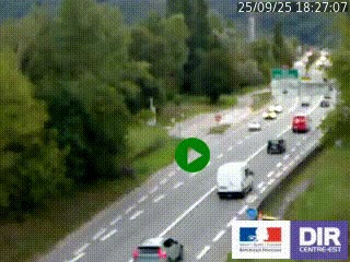 <h2>Webcam info trafic à proximité de Vizille sur la N85, au niveau du point de vue du Saut du Moine à Champagnier</h2>