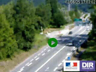 <h2>Webcam info trafic à proximité de Vizille sur la N85, au niveau du point de vue du Saut du Moine à Champagnier</h2>