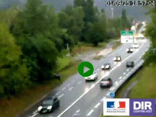 <h2>Webcam info trafic à proximité de Vizille sur la N85, au niveau du point de vue du Saut du Moine à Champagnier</h2>