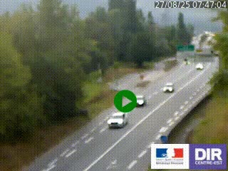 <h2>Webcam info trafic à proximité de Vizille sur la N85, au niveau du point de vue du Saut du Moine à Champagnier</h2>