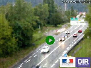 <h2>Webcam info trafic à proximité de Vizille sur la N85, au niveau du point de vue du Saut du Moine à Champagnier</h2>