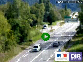 <h2>Webcam info trafic à proximité de Vizille sur la N85, au niveau du point de vue du Saut du Moine à Champagnier</h2>