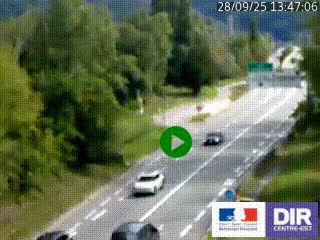 <h2>Webcam info trafic à proximité de Vizille sur la N85, au niveau du point de vue du Saut du Moine à Champagnier</h2>