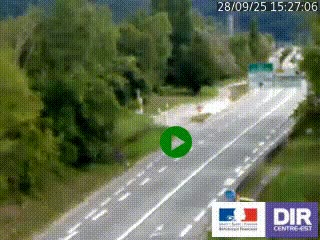<h2>Webcam info trafic à proximité de Vizille sur la N85, au niveau du point de vue du Saut du Moine à Champagnier</h2>