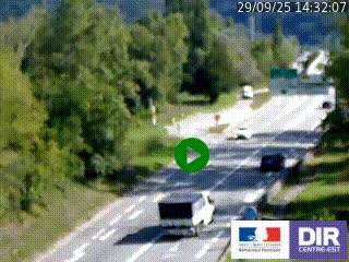 <h2>Webcam info trafic à proximité de Vizille sur la N85, au niveau du point de vue du Saut du Moine à Champagnier</h2>
