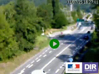 <h2>Webcam info trafic à proximité de Vizille sur la N85, au niveau du point de vue du Saut du Moine à Champagnier</h2>