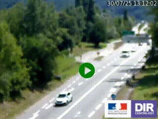 <h2>Webcam info trafic à proximité de Vizille sur la N85, au niveau du point de vue du Saut du Moine à Champagnier</h2>